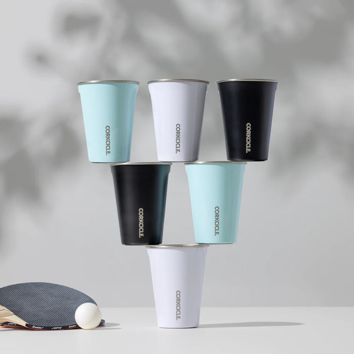 Corkcicle Eco Stacker Cup with San Jose Sharks Etched Primary Logo