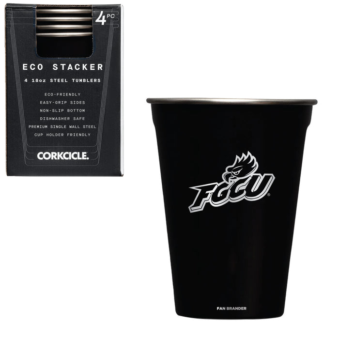Corkcicle Eco Stacker Cup with Florida Gulf Coast Eagles Mom Primary Logo