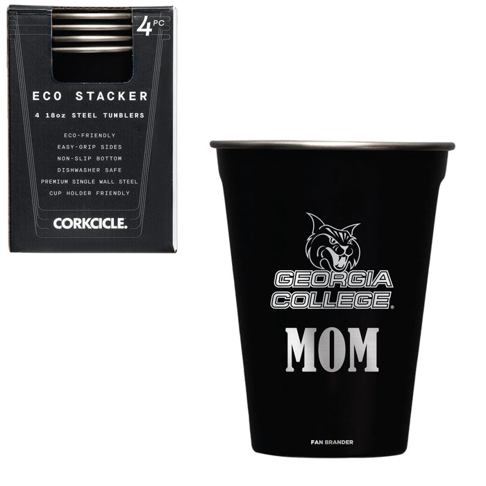 Corkcicle Eco Stacker Cup with Georgia State University Panthers Mom Primary Logo