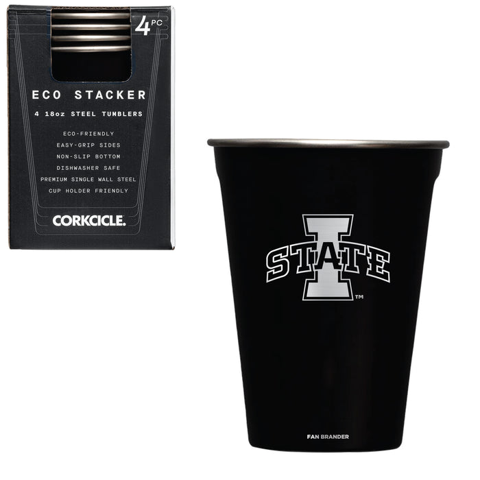 Corkcicle Eco Stacker Cup with Iowa State Cyclones Alumni Primary Logo