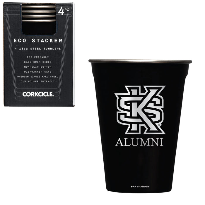 Corkcicle Eco Stacker Cup with Kennesaw State Owls Alumni Primary Logo