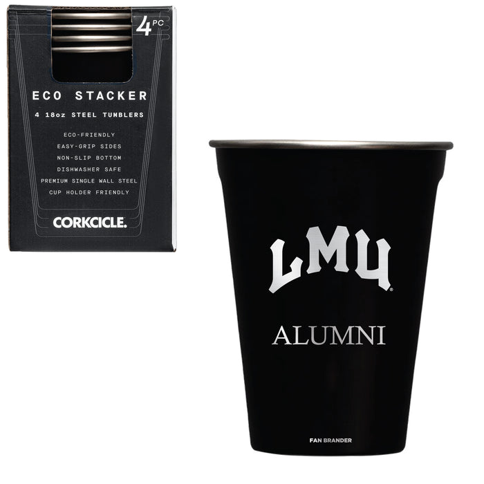 Corkcicle Eco Stacker Cup with Loyola Marymount University Lions Alumni Primary Logo