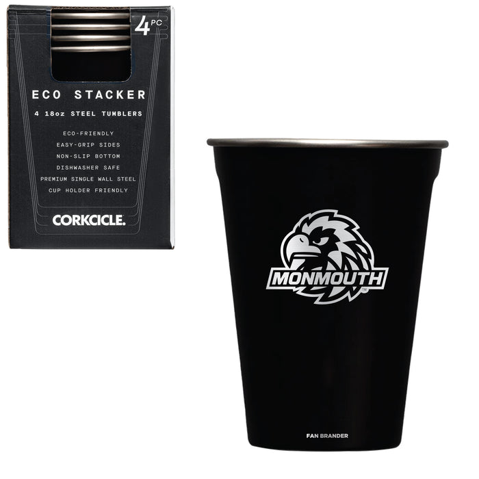 Corkcicle Eco Stacker Cup with Monmouth Hawks Alumni Primary Logo