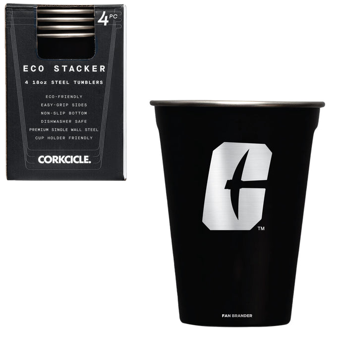 Corkcicle Eco Stacker Cup with Charlotte 49ers Primary Logo