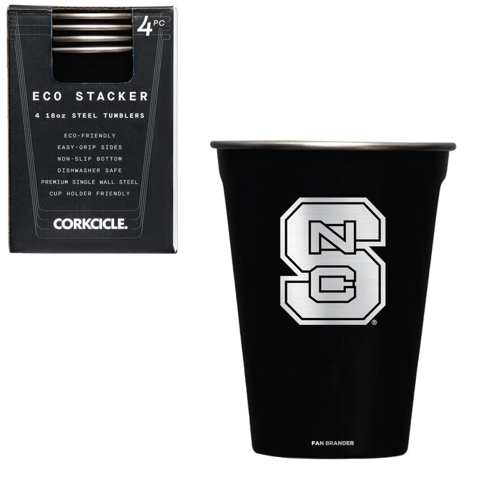 Corkcicle Eco Stacker Cup with NC State Wolfpack Alumni Primary Logo