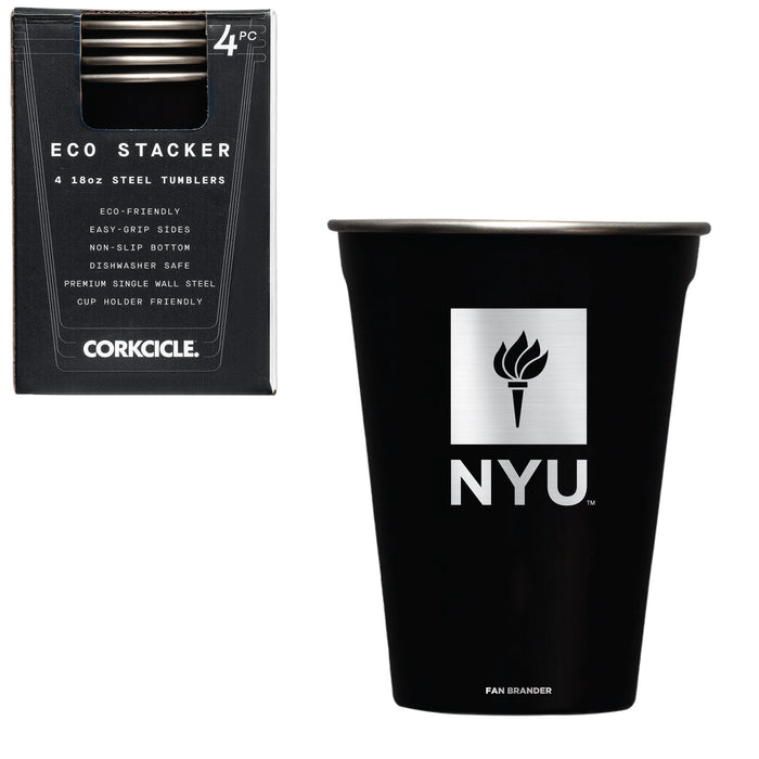 Corkcicle Eco Stacker Cup with NYU Mom Primary Logo