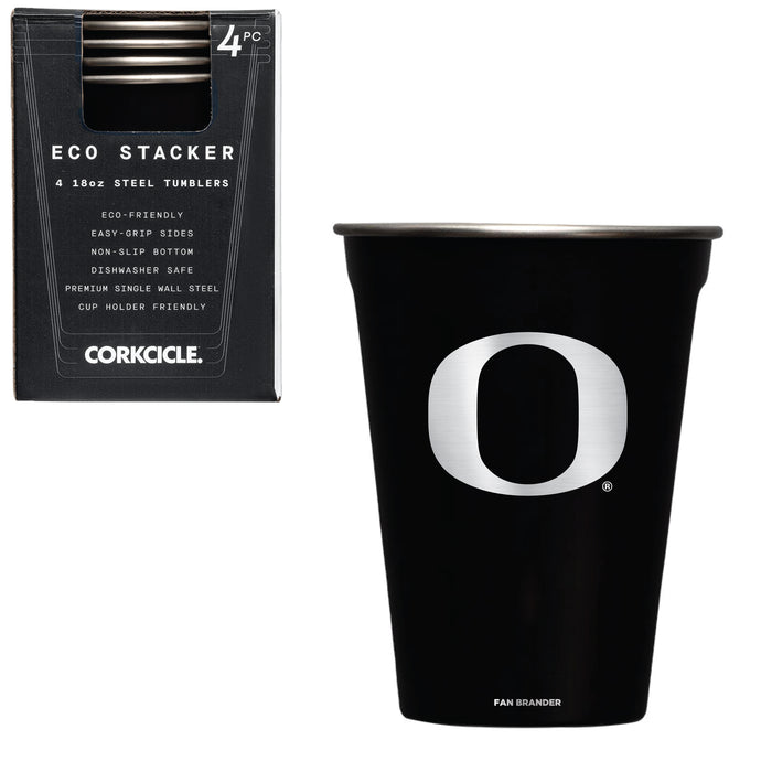 Corkcicle Eco Stacker Cup with Oregon Ducks Alumni Primary Logo