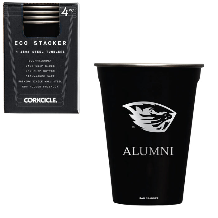 Corkcicle Eco Stacker Cup with Oregon State Beavers Alumni Primary Logo