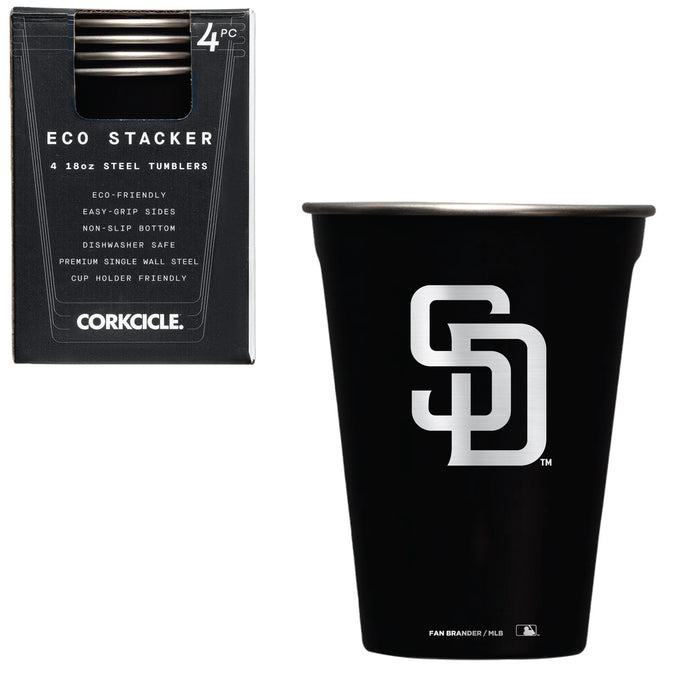 Corkcicle Eco Stacker Cup with San Diego Padres Primary Logo