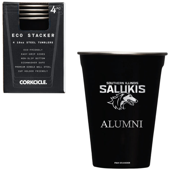 Corkcicle Eco Stacker Cup with Southern Illinois Salukis Alumni Primary Logo