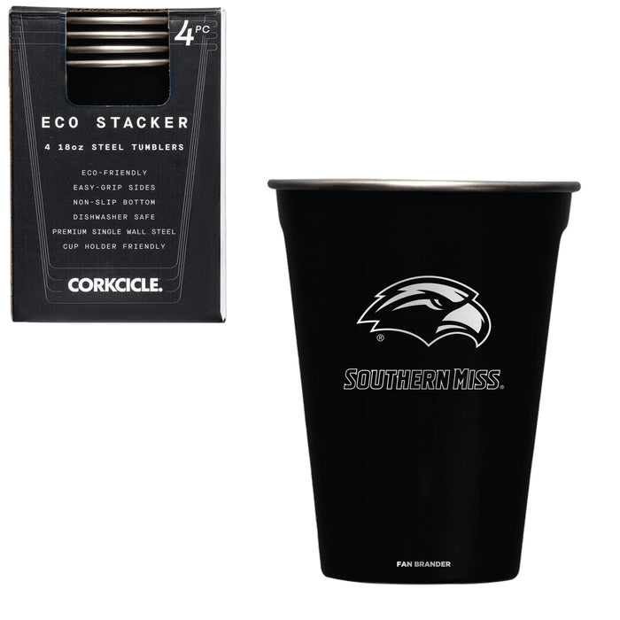 Corkcicle Eco Stacker Cup with Southern Mississippi Golden Eagles Alumni Primary Logo