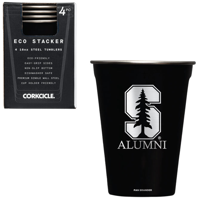 Corkcicle Eco Stacker Cup with Stanford Cardinal Alumni Primary Logo