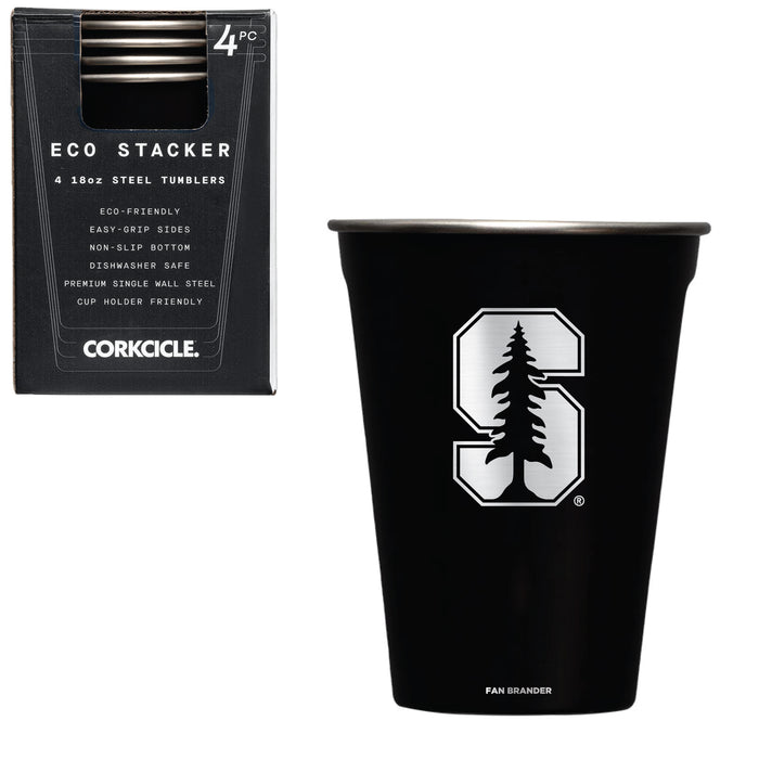 Corkcicle Eco Stacker Cup with Stanford Cardinal Primary Logo