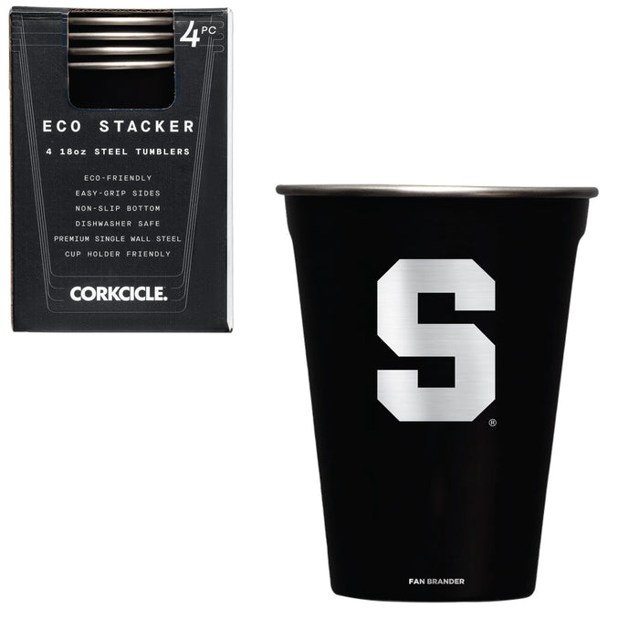 Corkcicle Eco Stacker Cup with Syracuse Orange Primary Logo