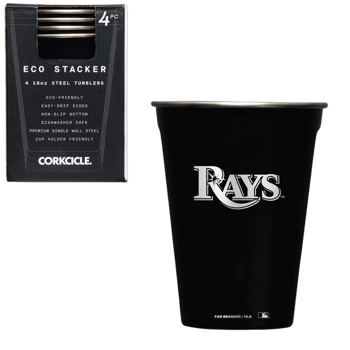 Corkcicle Eco Stacker Cup with Tampa Bay Rays Primary Logo