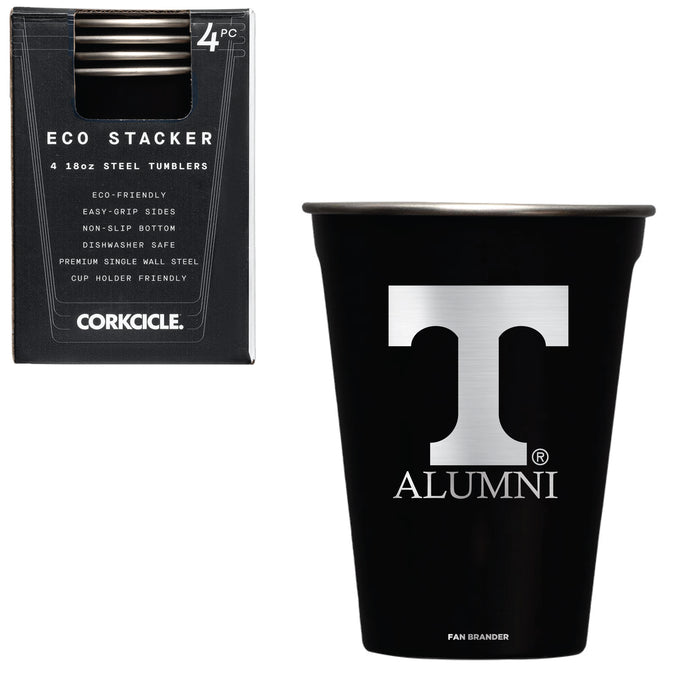 Corkcicle Eco Stacker Cup with Tennessee Vols Alumni Primary Logo