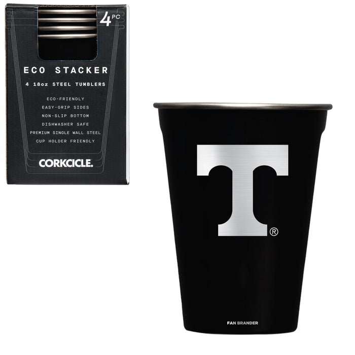 Corkcicle Eco Stacker Cup with Tennessee Vols Mom Primary Logo