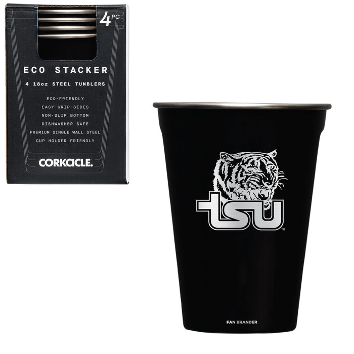 Corkcicle Eco Stacker Cup with Tennessee State Tigers Mom Primary Logo