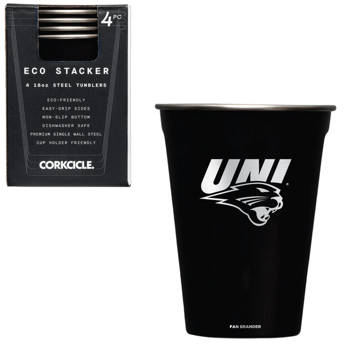 Corkcicle Eco Stacker Cup with Northern Iowa Panthers Alumni Primary Logo