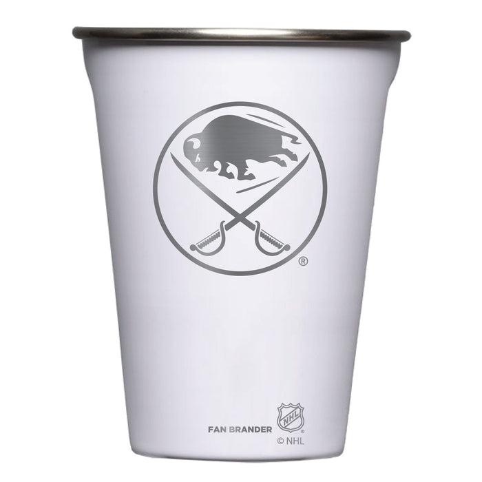 Corkcicle Eco Stacker Cup with Buffalo Sabres Etched Primary Logo