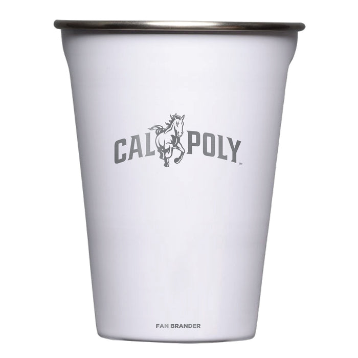 Corkcicle Eco Stacker Cup with Cal Poly Mustangs Primary Logo