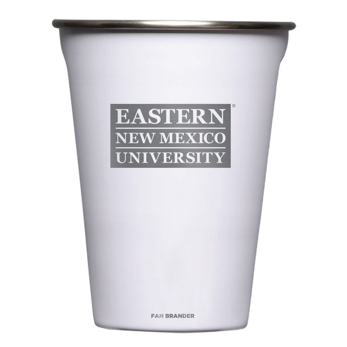 Corkcicle Eco Stacker Cup with Eastern New Mexico Greyhounds Mom Primary Logo