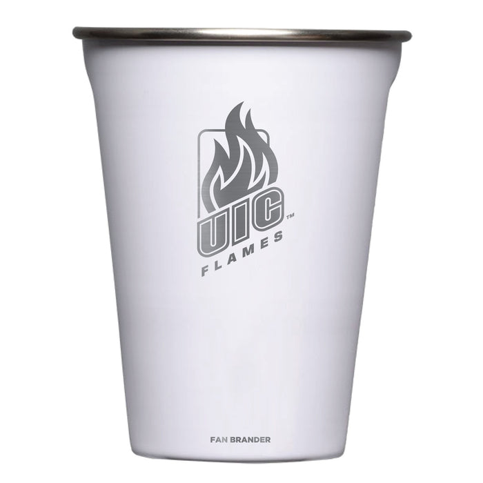 Corkcicle Eco Stacker Cup with Illinois @ Chicago Flames Mom Primary Logo