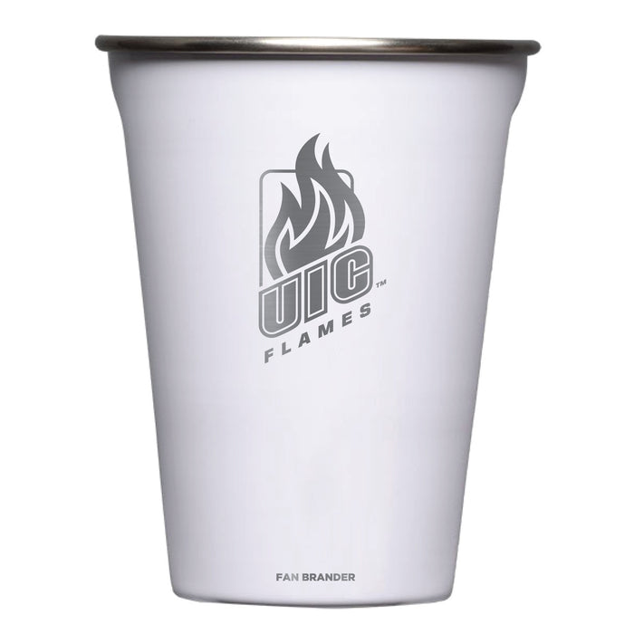 Corkcicle Eco Stacker Cup with Illinois @ Chicago Flames Alumni Primary Logo