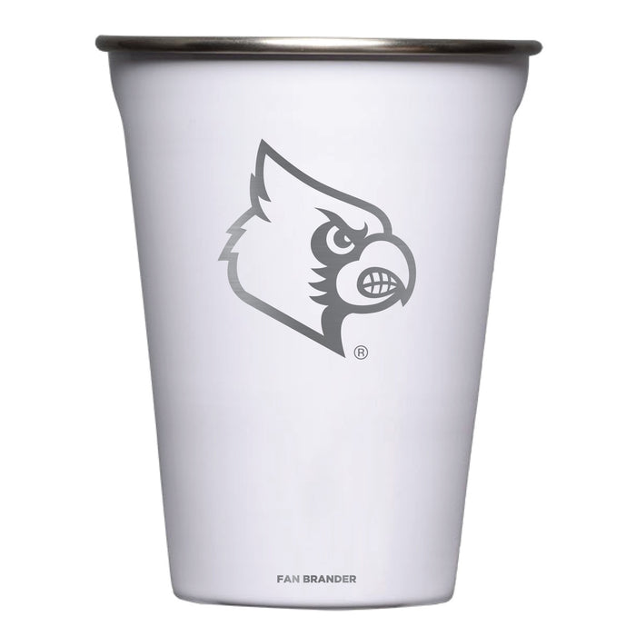 Corkcicle Eco Stacker Cup with Louisville Cardinals Primary Logo