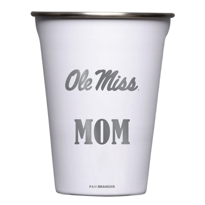 Corkcicle Eco Stacker Cup with Mississippi Ole Miss Mom Primary Logo