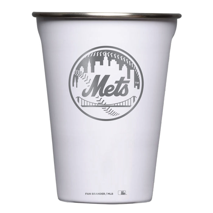 Corkcicle Eco Stacker Cup with New York Mets Etched Secondary Logo