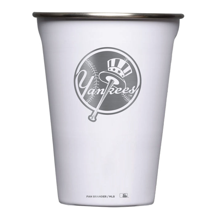 Corkcicle Eco Stacker Cup with New York Yankees Etched Secondary Logo
