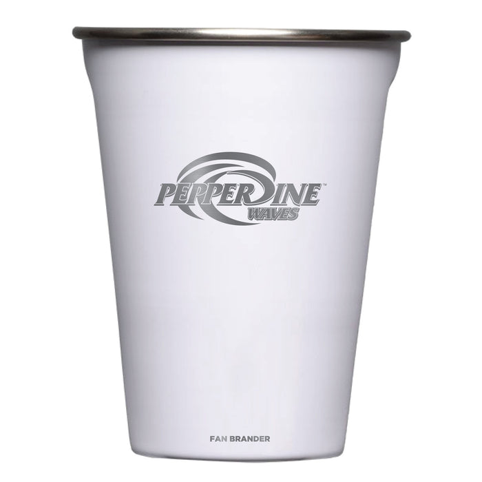 Corkcicle Eco Stacker Cup with Pepperdine Waves Primary Logo