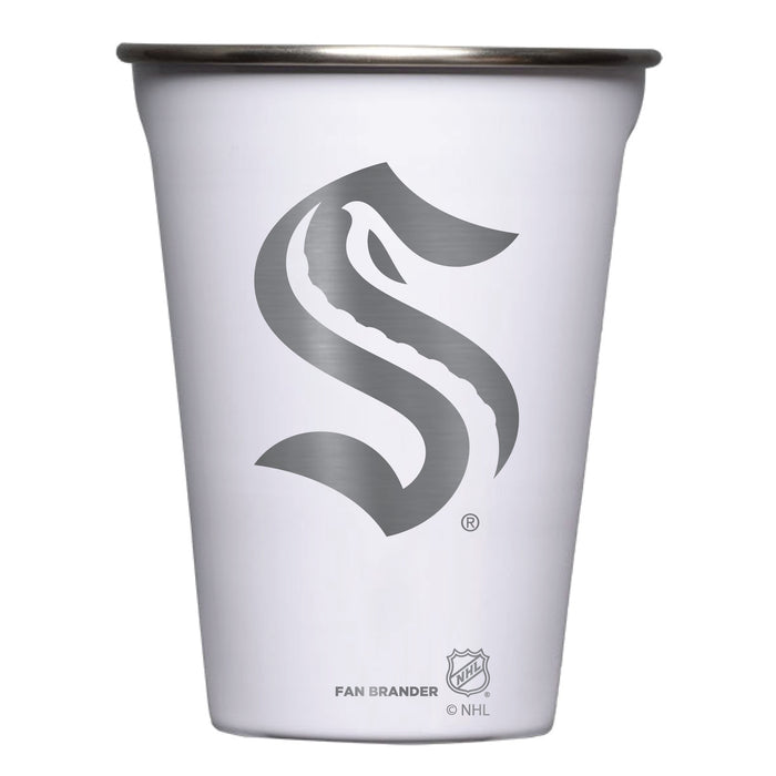 Corkcicle Eco Stacker Cup with Seattle Kraken Etched Primary Logo