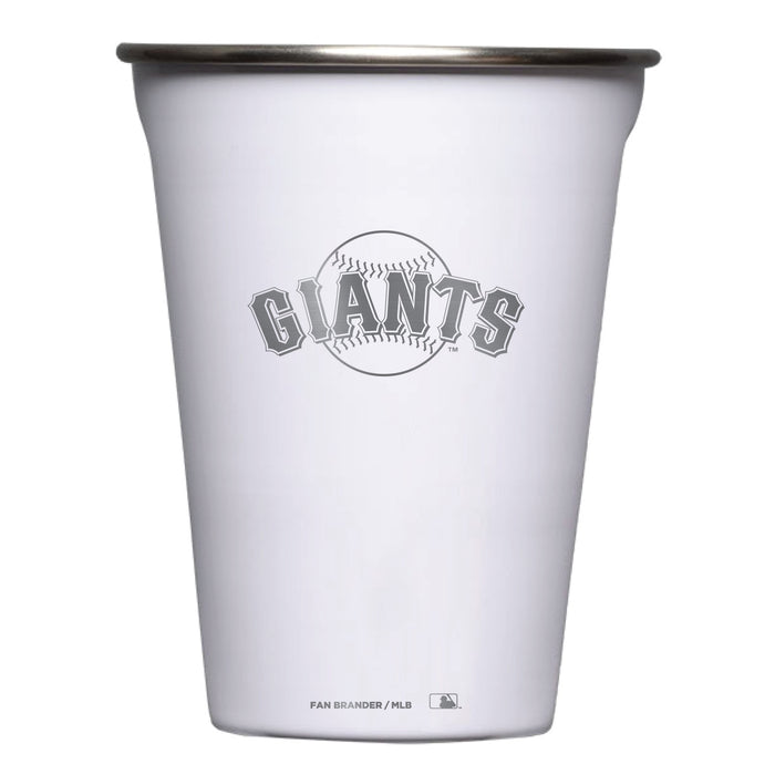 Corkcicle Eco Stacker Cup with San Francisco Giants Etched Secondary Logo