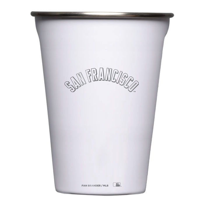 Corkcicle Eco Stacker Cup with San Francisco Giants Etched Wordmark Logo