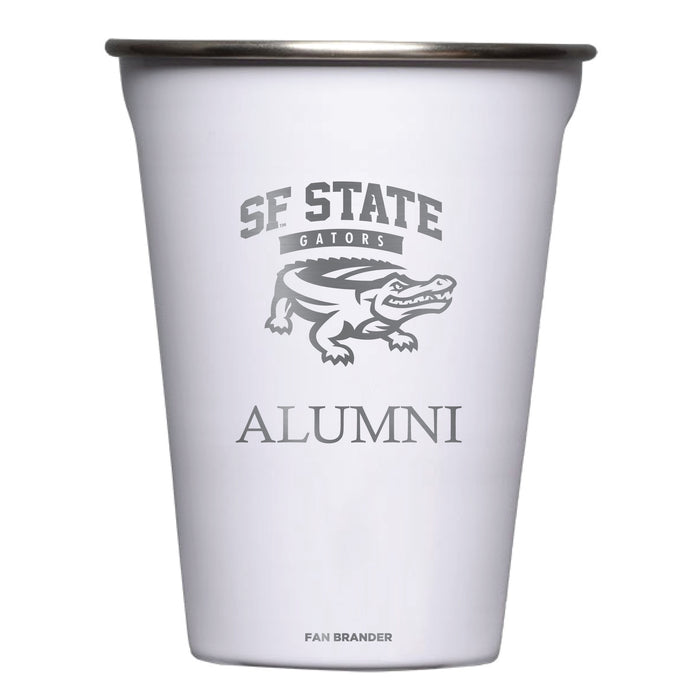 Corkcicle Eco Stacker Cup with San Francisco State U Gators Alumni Primary Logo