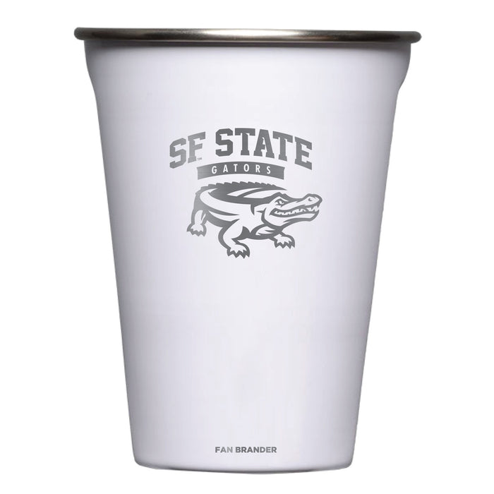 Corkcicle Eco Stacker Cup with San Francisco State U Gators Mom Primary Logo