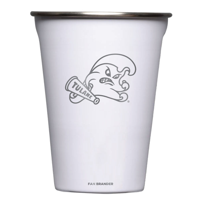 Corkcicle Eco Stacker Cup with Tulane Green Wave Primary Logo