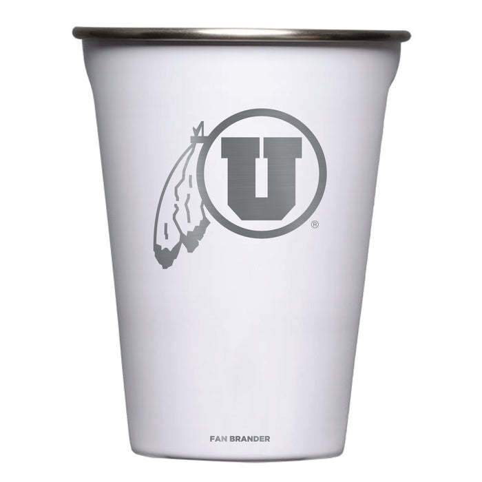 Corkcicle Eco Stacker Cup with Utah Utes Primary Logo