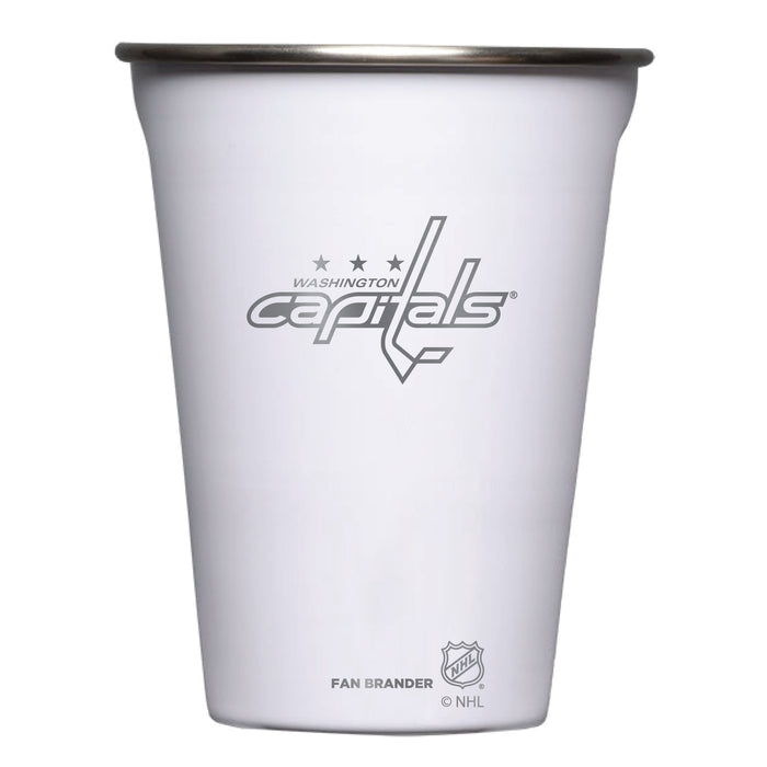 Corkcicle Eco Stacker Cup with Washington Capitals Etched Primary Logo