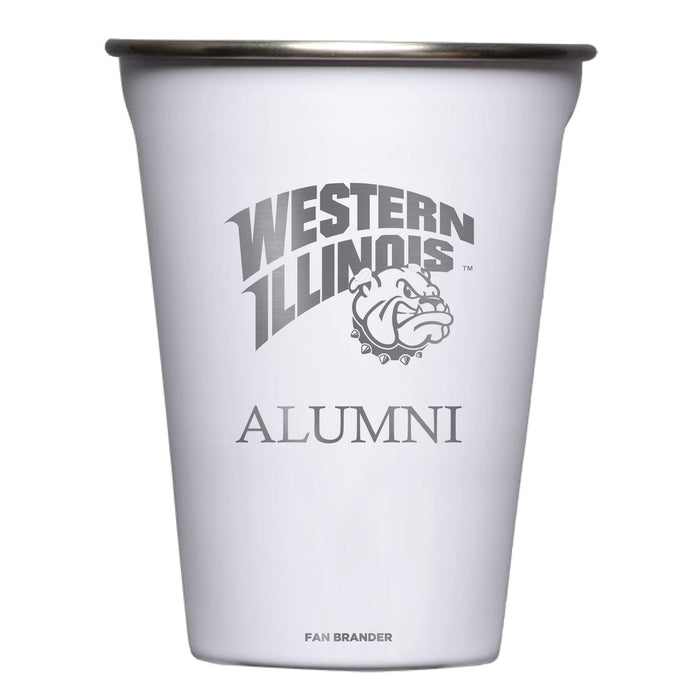 Corkcicle Eco Stacker Cup with Western Illinois University Leathernecks Alumni Primary Logo