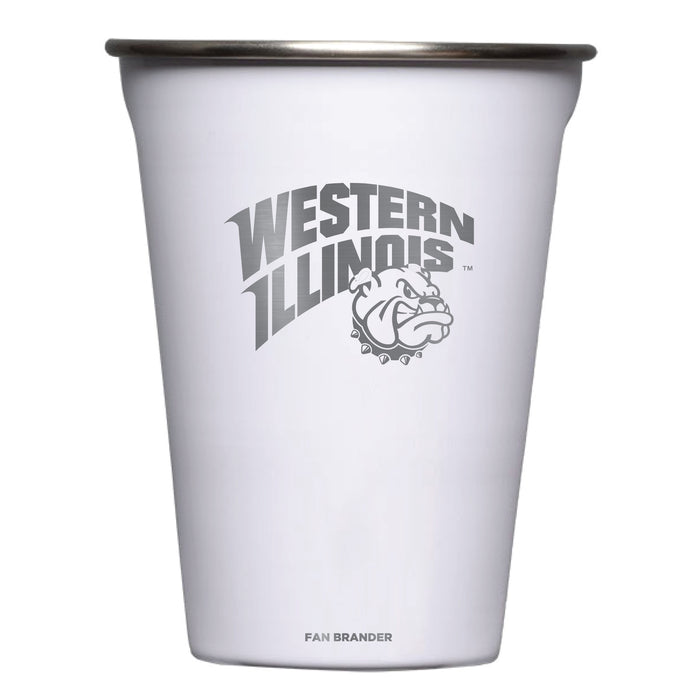 Corkcicle Eco Stacker Cup with Western Illinois University Leathernecks Primary Logo