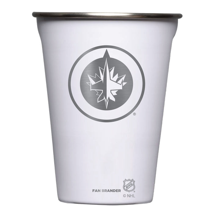 Corkcicle Eco Stacker Cup with Winnipeg Jets Etched Primary Logo