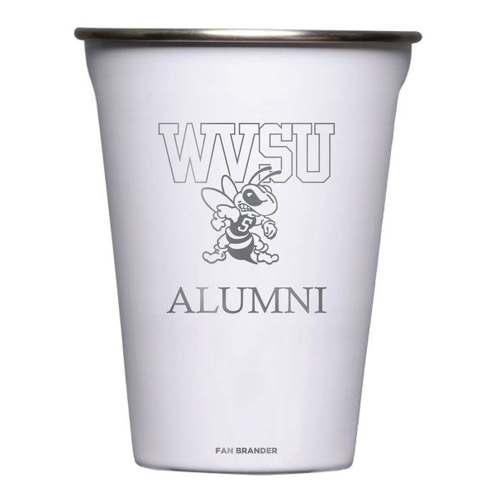 Corkcicle Eco Stacker Cup with West Virginia State Univ Yellow Jackets Alumni Primary Logo