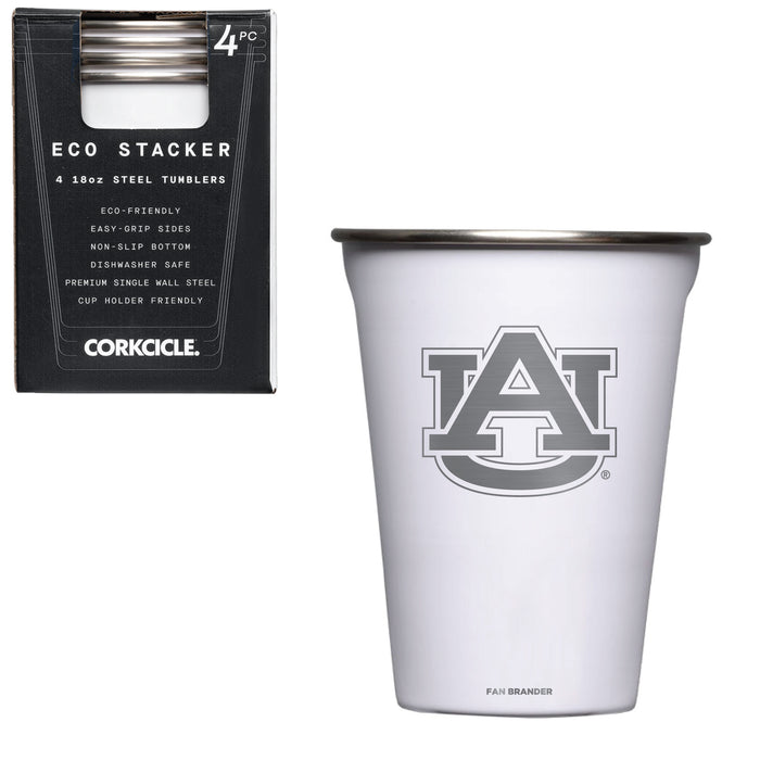 Corkcicle Eco Stacker Cup with Auburn Tigers Primary Logo