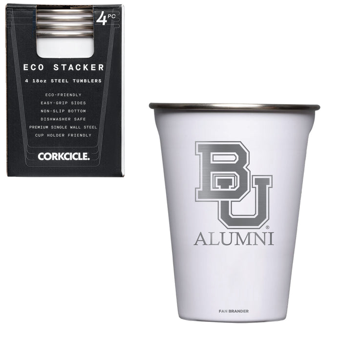Corkcicle Eco Stacker Cup with Baylor Bears Alumni Primary Logo