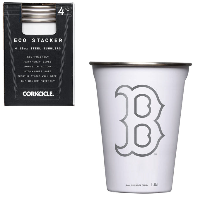 Corkcicle Eco Stacker Cup with Boston Red Sox Primary Logo