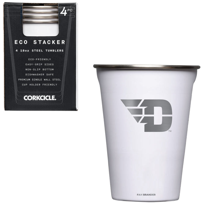 Corkcicle Eco Stacker Cup with Dayton Flyers Primary Logo