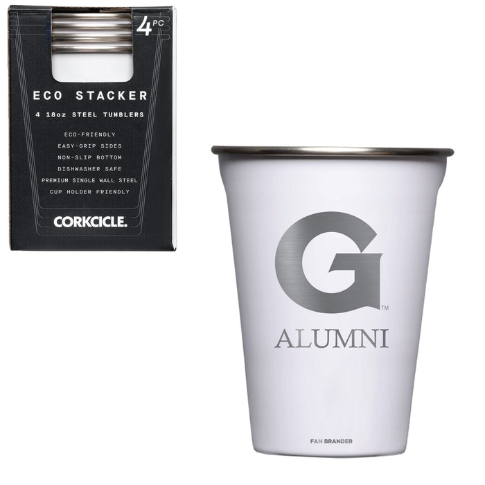 Corkcicle Eco Stacker Cup with Georgetown Hoyas Alumni Primary Logo